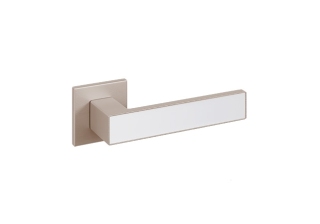 Ручки дверные Code Deco Slim H-30111-A-NISM/W 31638