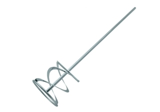 Миксер для красок и штукатурок, 120х600 мм, оцинкованный, хвостовик шестигранный 1мм /848467/ Denzel