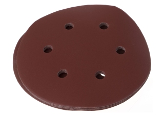 Круги шлиф.липучка Практика 150мм 6 отв.P320  (5шт.) 919-143
