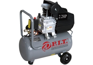 Компрессор P.I.T. PAC24-C (1.5кВт, 2.2л.с., 198л/мин, 24л., 2 выхода)