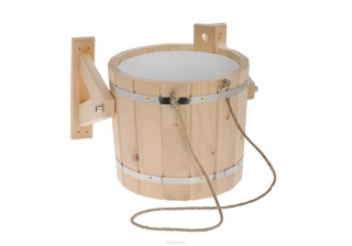 Обливное устройство 10л. с пластиковой вставкой