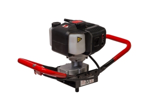 Мотобур бенз.P.I.T. P51211 (2-х такт., 2.2кВт, 63см3, 8000об, 4-х ручный, Без шнека!)