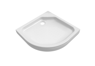 Поддон акриловый 80х80 низкий, 1/4 круга ПД22