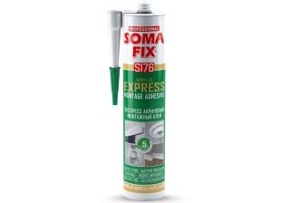 Жидкие гвозди SOMA FIX ЭКСПРЕС белые акриловые белые 310мм S176