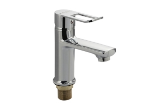 Cмеситель для умывальника FABIA шаровый Хром (9730)