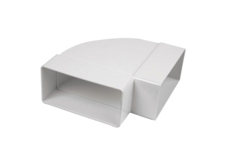 Колено плоское горизонтальное 60x120 612КГП