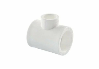 Тройник переходной 50х40х50 бел.