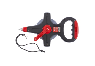 Рулетка геодезическая 50х0,125м метал. лента, откр. корпус /31445/