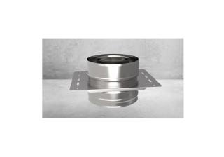 Площадка монтажная D150х200 нерж. AISI 439/439, 1,0мм/0,5мм (пл. 240х320)