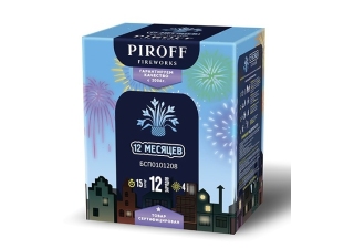 Батарея салютов малые 12 месяцев БСП101208