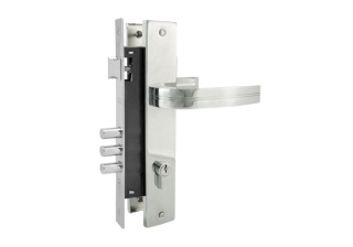 Замок врезной с ручками 106-85 М (матовый хром) Нора-М УТ-0015248