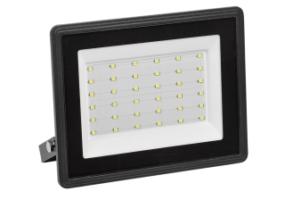 Прожектор IEK LED СДО 6 50Вт 6500К IP65 230В черный