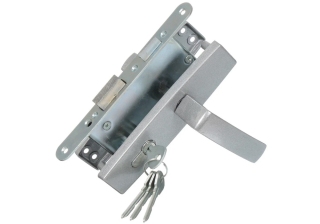 Замок врезной с ручк. 3В4-3.04 (бриллиант) 