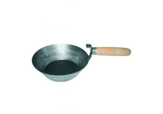 Ковш штукатурный с дерев.ручкой BIBER /35901/