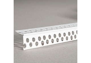 Профиль перфорированный угловой штукатурный 25x25 (пластиковый) 3м/п.