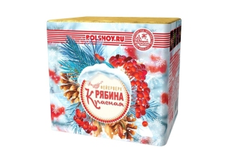Батарея салютов малые Рябина красная СХ420025