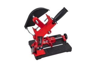 Стойка для УШМ (100-150) Р0010004 (диам. круга 100-150мм, угловые тиски 45 град., литое основание)