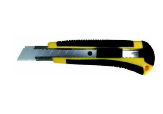 Нож 18мм технический усиленный BIBER /50114/