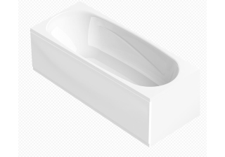 Ванна акриловая Domani-Spa Standard 150*70*59 ОТТЕНОК ХОЛОДНЫЙ  с экраном и каркасом