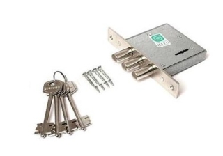 Замок врезной ГАРДИАН-1001 4 кл.(б/о/н) 18100