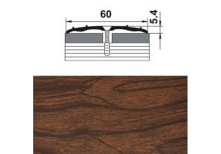 Профиль стыкоперекрывающий ПС 07 (шир-60мм).093 мербау, L-0,9м   Лука
