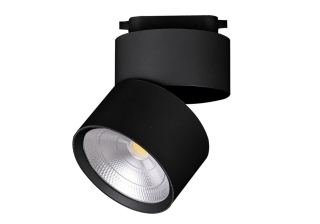 Светильник трековый светодиод. на шинопровод 15W, 1350Lm, 90 градус., черный, 4000К, AL107 32476