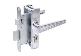 Замок врезной Абсолют ЗВ4-3/01 (Серебро) 32369