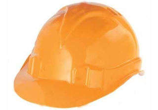 Каска защитная из ударопрочн.пластмассы,оранжевая /89113/ СИБРТЕХ