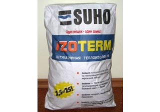 Смесь штукатурная, теплоизоляция 