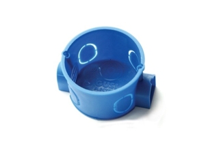 Коробка подрозетник С3М3 с/у в бетон синий (блочный ) 68х45 GUSI ELECTRIC