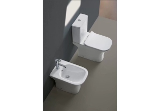 Биде напольное FRETTA SQUARE 525х340х400мм AZ-1215C