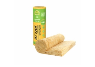 Утеплитель Изовер Рулон Теплый Дом Твин (8200х1220х50мм)  20,0м.кв., Плотность-11 кг./м.куб