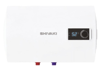 Водонагреватель Shivaki премиум, горизонт, дисплей SHHR WH 1.5 50 S (Slim) белый