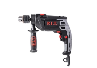 Дрель ударная P.I.T PSB13-C7 (850Вт, ключ. патрон 13мм, 0-3000об/мин)