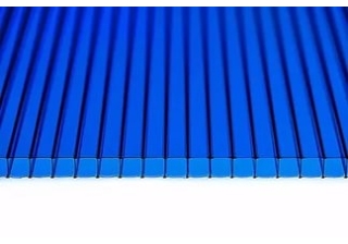 Поликарбонат 12000х2100х6 Синий Novatro