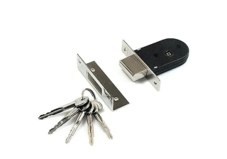 Замок врезной  Apecs 90-K-CR (900A) 02728