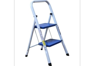 Стремянка стальная 2 ступени МК802С с наклажкой (46/87см)