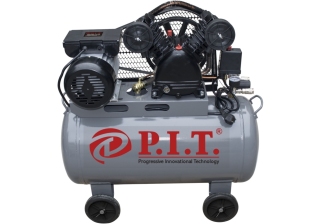 Компрессор P.I.T. PAC 016002-3.3/100 (3.3кВт, 370л/мин, 100л., 2 выхода)