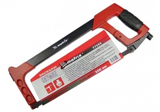 Ножовка по металлу ,300мм., биметаллическое полотно, двухкомпонентная ручка /77593/  MATRIX