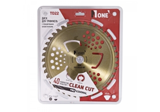 Диск №1 TD22 диск для триммера с победитовыми наконечниками 255*25,4*40T 1.2мм