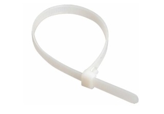 Хомут нейлоновый бел КСС 4х150 (100шт/упак) Fortisflex