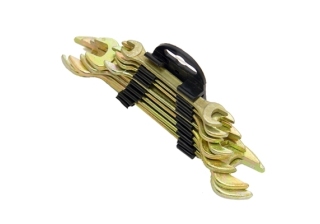 Набор ключей рожковых,6-24мм.,8шт.CrV,фосфатированные 