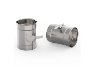 Шибер 0,2м, ф 115, ALSI 439/1,0мм.