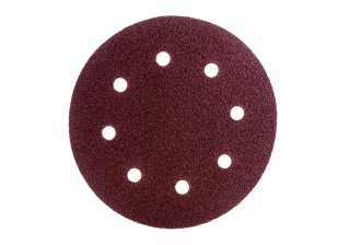 Шлифбумага кругл. №1 DWS6010-9180, 180мм, зерно 180, 8-ОТВЕРСТИЙ ДЛЯ УДАЛЕНИЯ ПЫЛИ