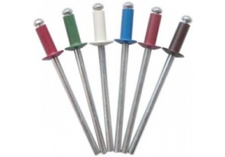 Заклепки 3,2х8мм RAL 6005 зеленые