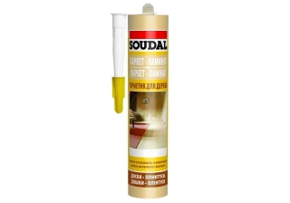Герметик СОУДАЛ паркетный махагон 280мл