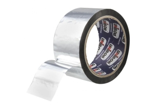 Скотч фольгированный 48мм х 25м. Лавсан