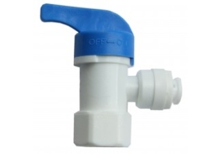 Фитинг кран угловой РВ 1/4-Т 1/4 F9013