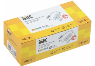 Драйвер 500Вт 220В 14мм RGB IP65 IEK