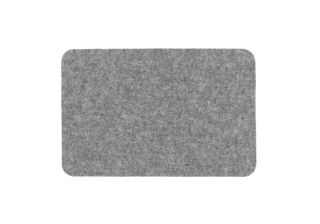 Коврик 40х60 см. влаговпитывающий Soft серый SUNSTEP  /35-011/